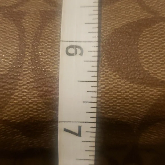 Coach Signature Brown and Pink Crossbody Bag EUC - Picture 9 of 9